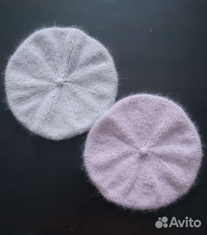 Берет из пуха норки