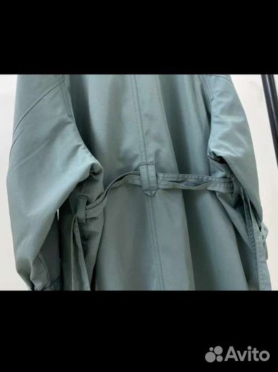 Плащ тренч новый оверсайз 46-52 размер