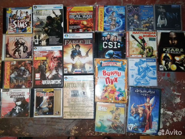 Компьютерные игры диски для пк