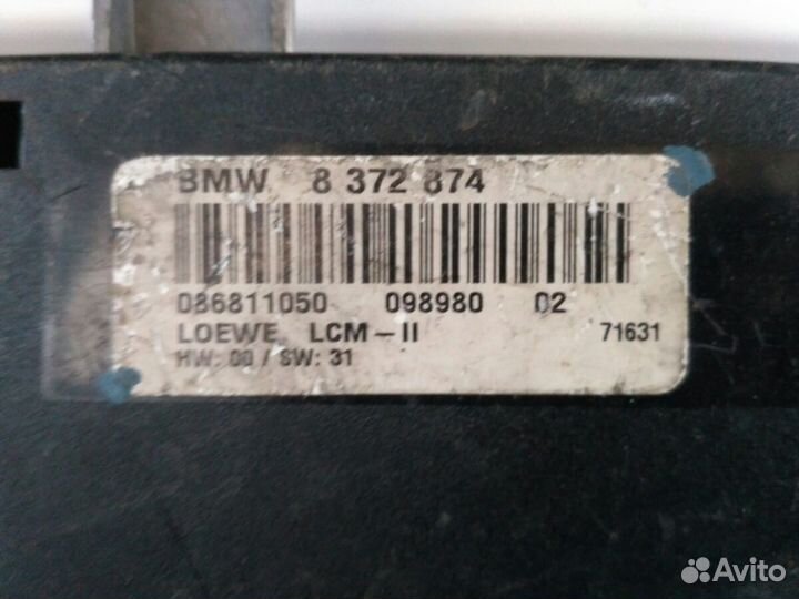 Блок света BMW E39