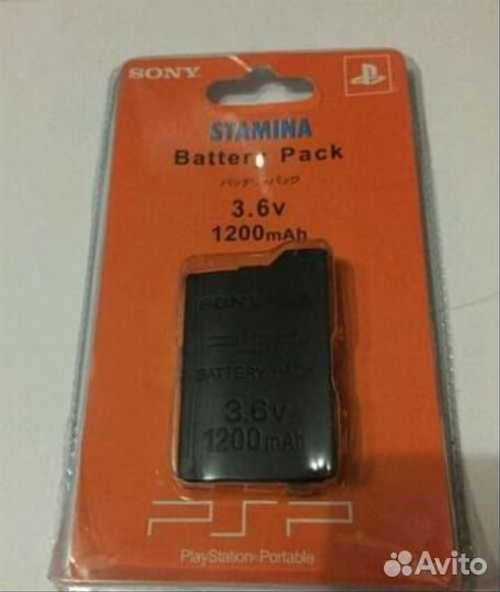 Sony PSP зарядка, аккумулятор, крышка, карта чехол