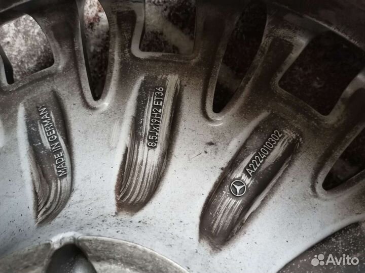 Диски R 19 Mercedes S 222. 1 штука