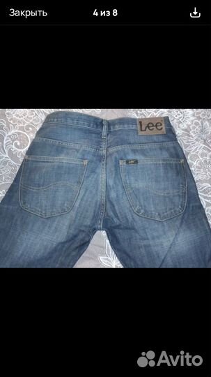 Мужские джинсы Lee