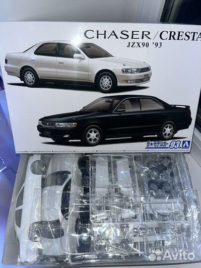 Сборная модель Toyota Chaser /Cresta jzx90 aoshima