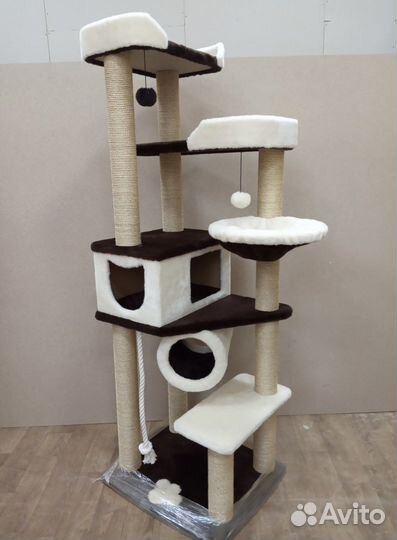Когтеточка домик для кошки