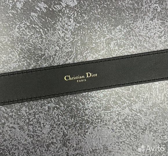 Ремень поясной Dior из телячьей кожи