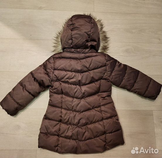 Пуховик H&M куртка для девочки 110