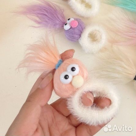 Набор для девочек Чудики: резинки, заколки, носки