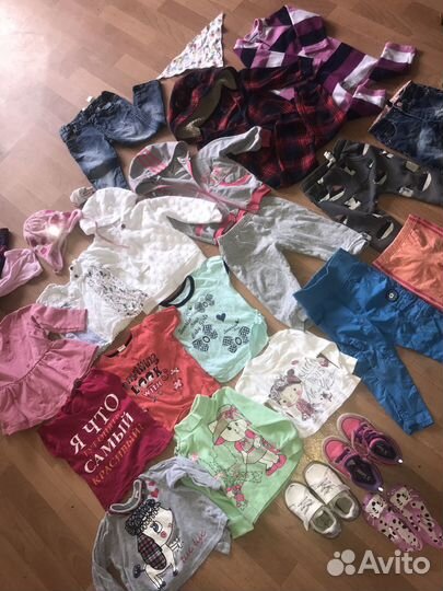 Вещи пакетом на девочку 1 2 года