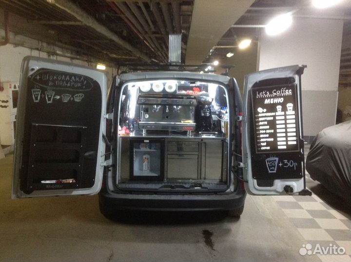 Аренда, аренда с выкупом, продажа мобильной кофейн