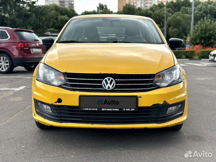 Volkswagen Polo 1.6 AT, 2019, 175 281 км