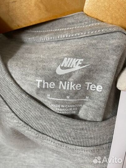 Футболка Nike серая