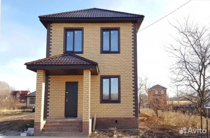 Облицовочный кирпич белый/светлый д. Демихово