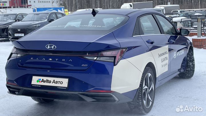 Hyundai Elantra 2.0 AT, 2020, 4 348 км