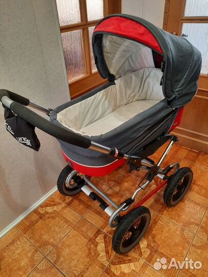 Коляска 2 в 1 Emmaljunga, прогулочная Quinny