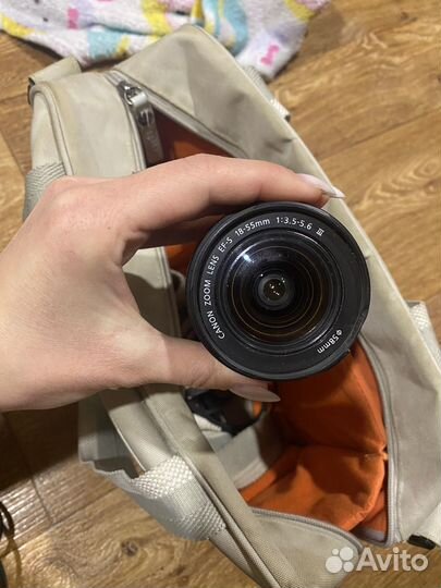 Зеркальный фотоаппарат canon 550d 2 объектива