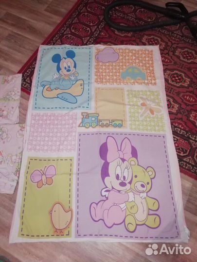 Постельное белье в детскую кроватку