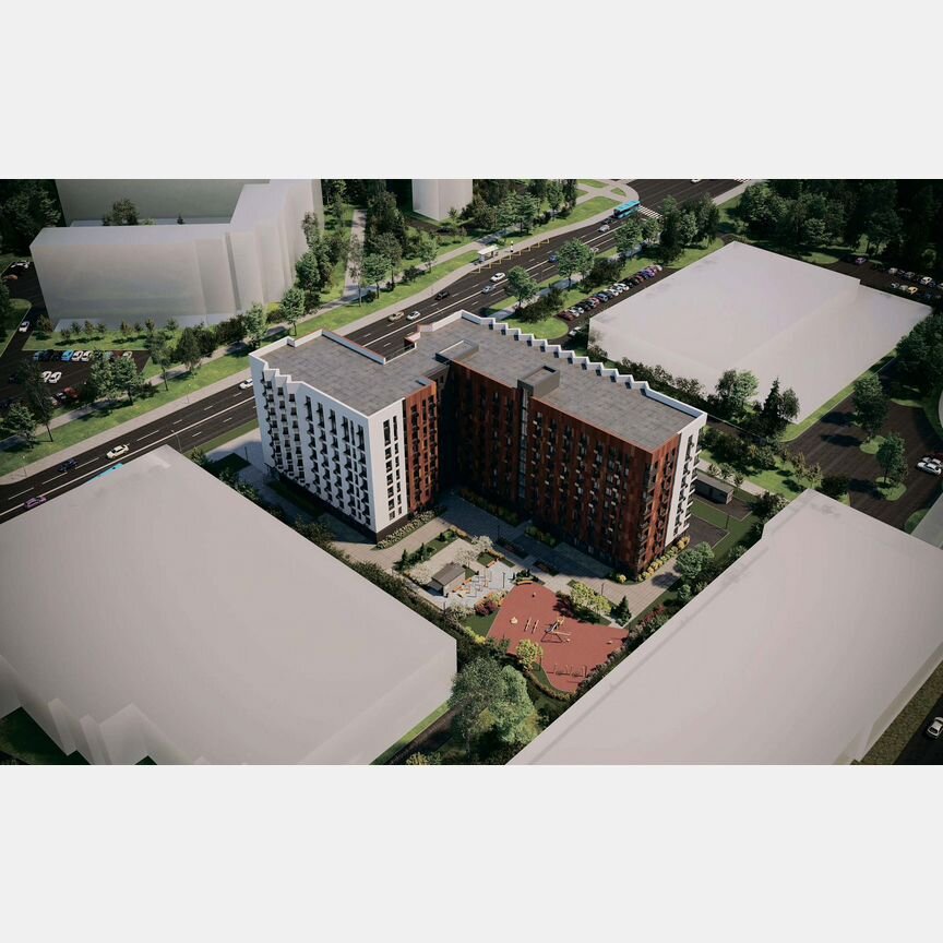 1-к. апартаменты, 42 м², 7/9 эт.