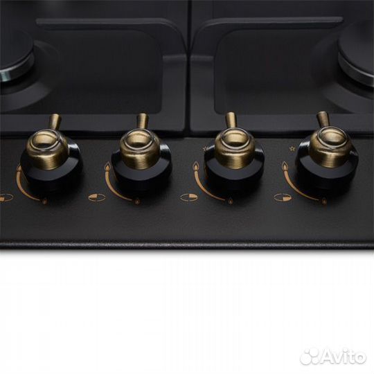 Газовая варочная панель Midea MG606TAN-B Новая