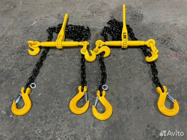 Стяжка с крюками для крепления груза