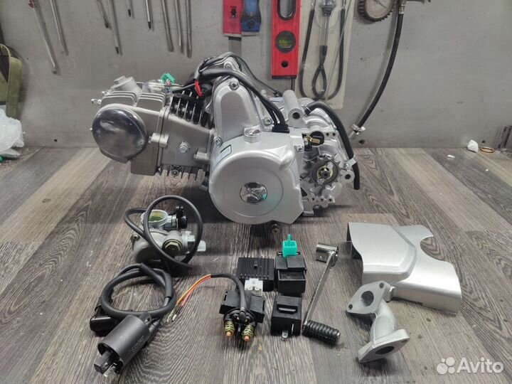 Двигатель 125кубов (3+1) для детского atv