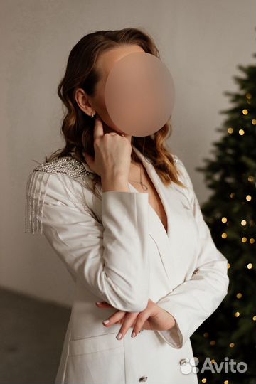 Вечернее платье пиджак размер M (44)