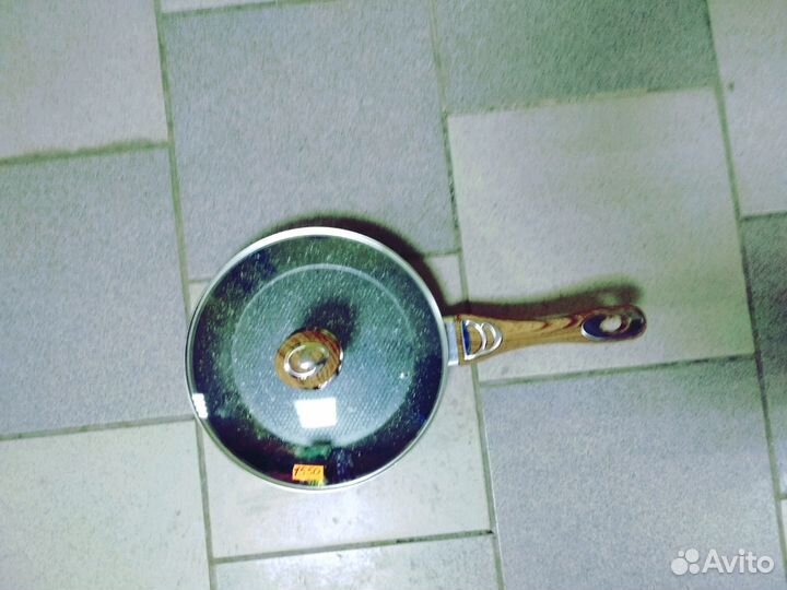 Сковороды литыйи мраморная