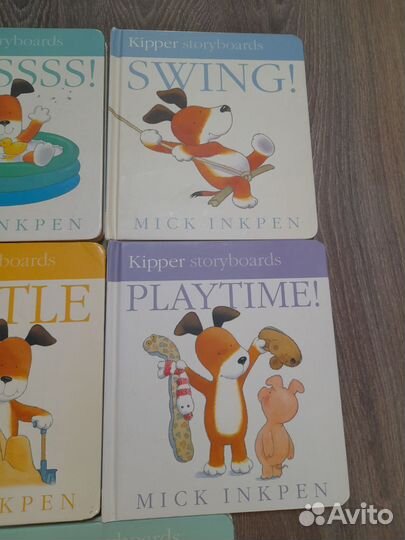 Kipper книги на английском для детей