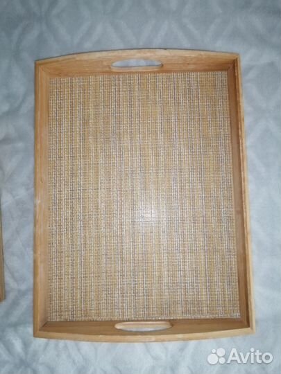 Подносы деревянные разного размера