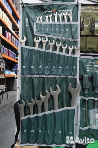 Набор комбинированных ключей Дело Техники 22 шт