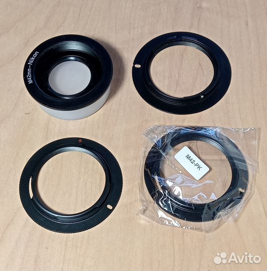 Переходник с М42 на Canon, Nikon, Sony, Pentax