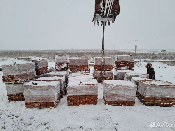 Кирпич рядовой красный 30 тыс шт