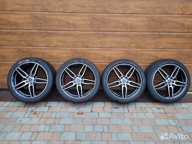 Комплект оригинальных разношироких колес Mercedes