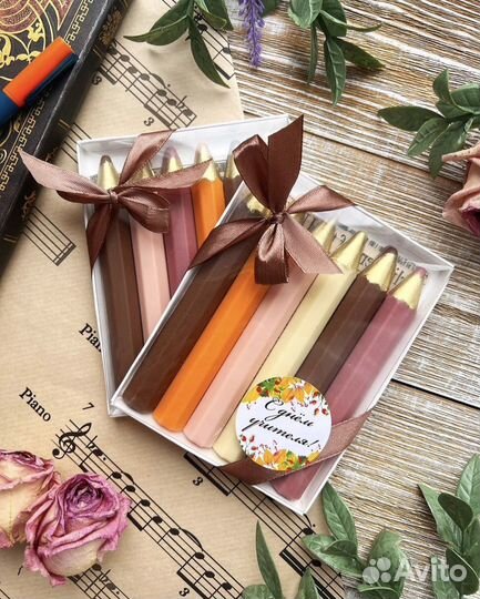 Шоколад ручной работы. подарки к 1 сентября