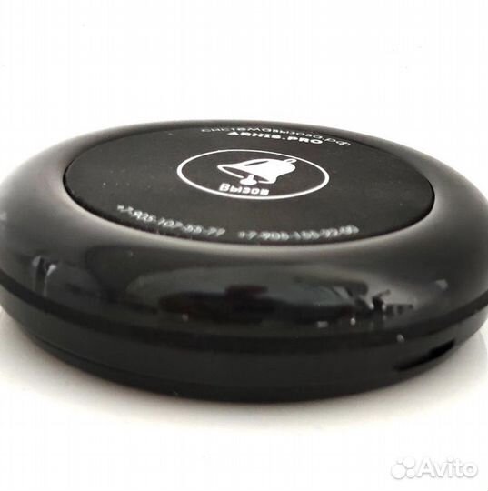 Кнопка вызова официанта, помощи инвалиду черная