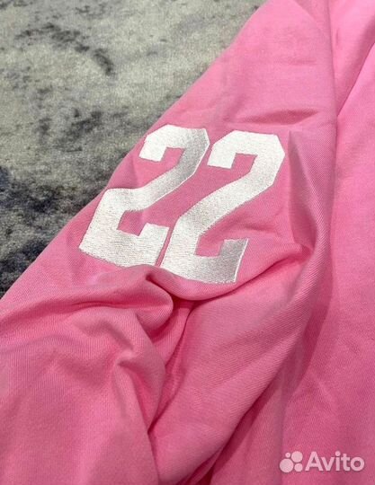 Зип худи Balenciaga Polo zip-up hoodie pink