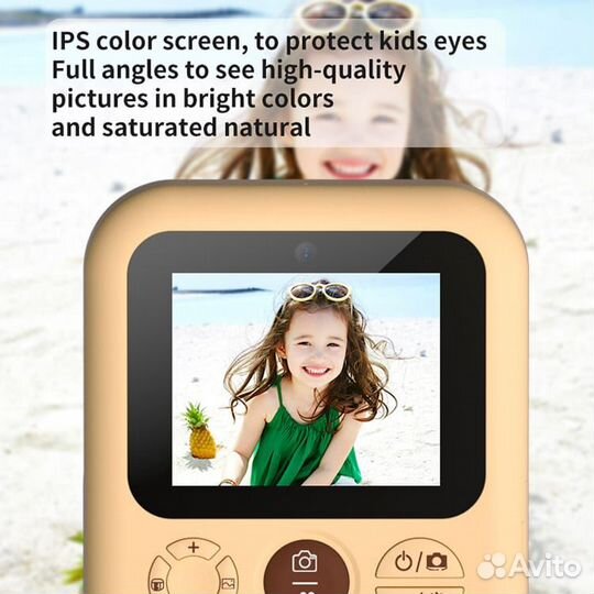 Детский фотоаппарат моментальной печати
