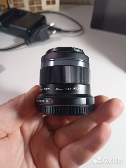 Объектив olympus 45mm f1. 8
