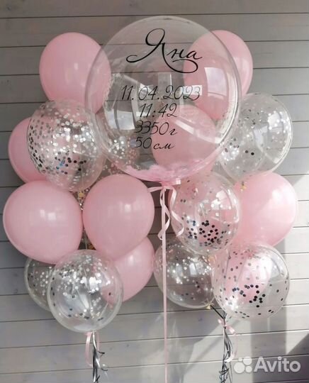 Шары на выписку из роддома Воронеж