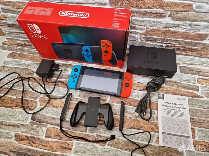 Nintendo switch вторая ревизия/отл состояние