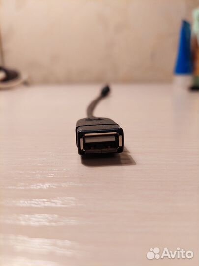 Кабель OTG micro usb male-usb A female