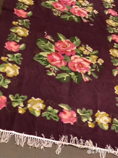 Палас шерстяной, бу