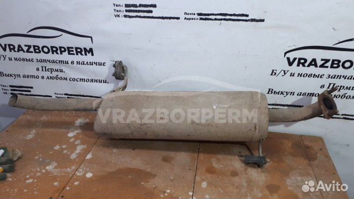 Глушитель часть задний Hyundai Solaris 2010-2017