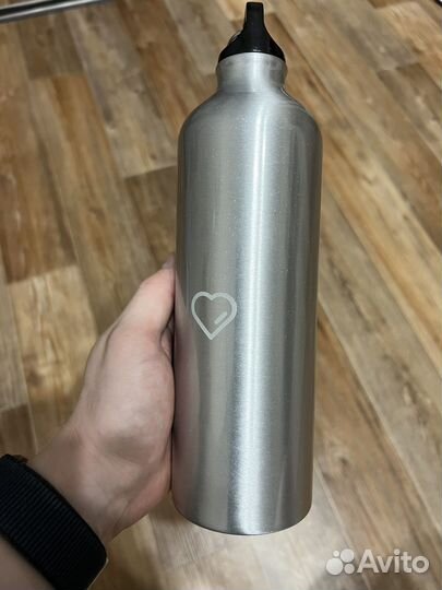 Бутылка металлическая для воды Сбер Спасибо