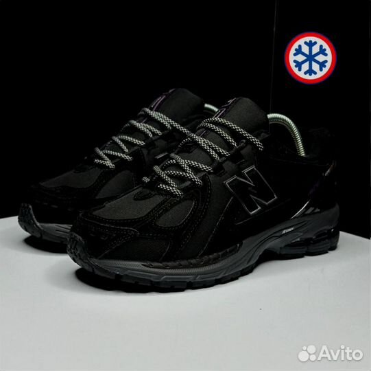 Кроссовки зимние New Balance 1906R (на меху) black