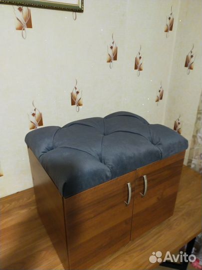 Обувница с мягким сиденьем