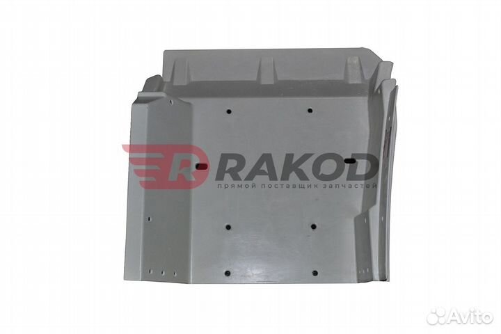 Корпус подножки shaanxi F3000 лев. некрашеный