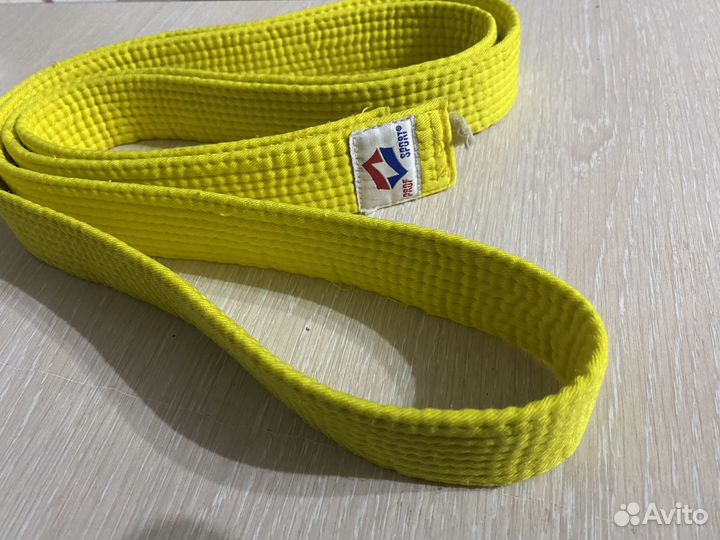 Желтый пояс тхэквондо