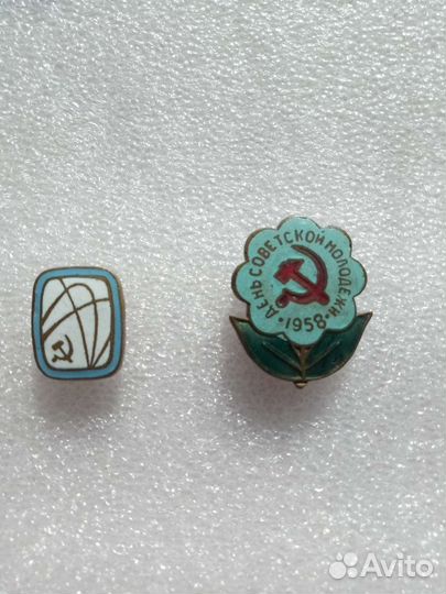 Тяжелые значки СССР