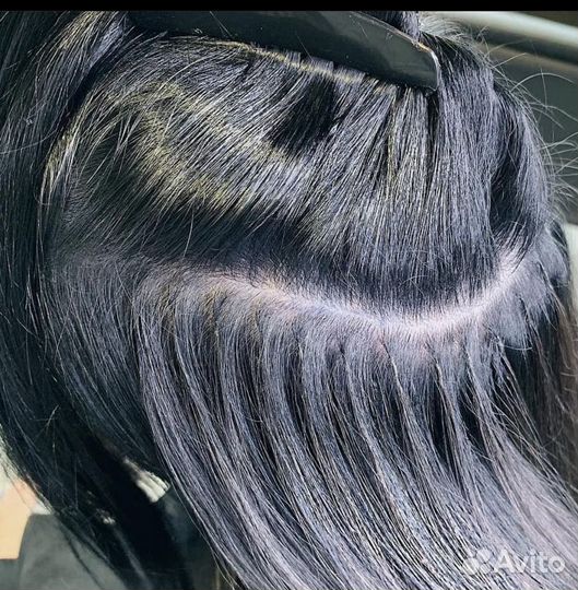 Микрокапсульное наращивание волос